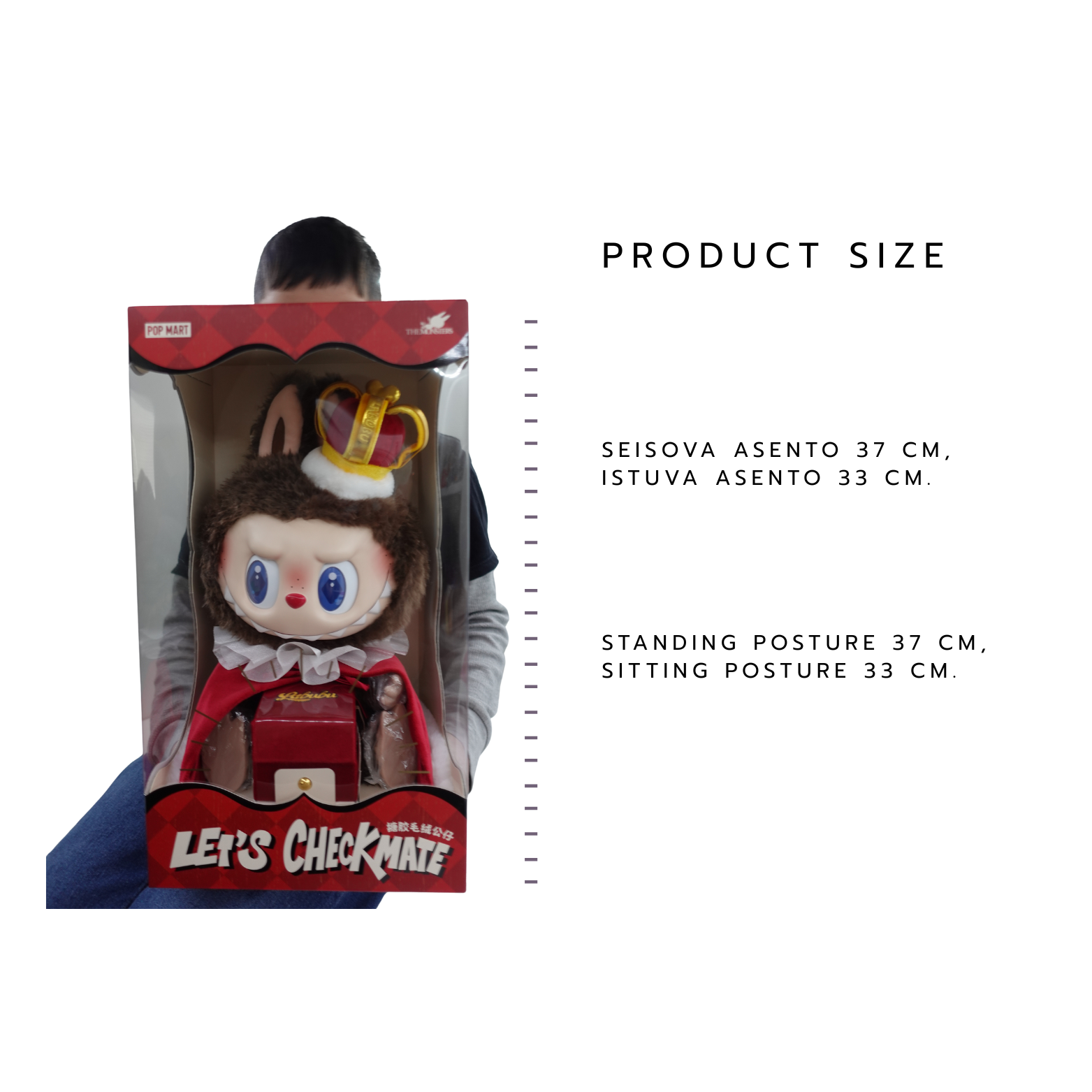 The Monsters Let's Checkmate Series-Vinyl Plush Doll